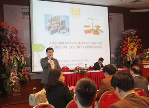 Vật liệu xây không nung - Những vướng mắc, tồn tại và giải pháp